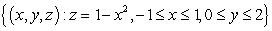 Let   , and let S be the surface   , together with the two vertical sides. Compute   where  
