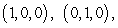 Use Stokes' Theorem to compute the line integral of   counterclockwise (as viewed from above) around the triangle with vertices   and   .