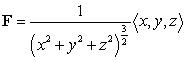 Let   and B be a sphere of radius R centered at the origin. Referring to the integral   , which of the following statements is correct? A)    since   B)    by the Divergence Theorem. C)  The Divergence Theorem cannot be applied and   by direct computation. D)  The integral is not defined since   is not defined at the origin. E)    and   violate the Divergence Theorem.