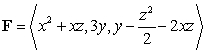 Let   where     ,   is oriented with normal pointing to the origin, and   is oriented in the opposite direction. Let   be the vector field   . Compute  