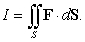 Let   where     ,   is oriented with normal pointing to the origin, and   is oriented in the opposite direction. Let   be the vector field   . Compute  