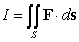 Compute   where   and   is the part of the paraboloid   above the plane   , oriented outward.