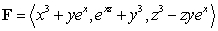 Use the Divergence Theorem to calculate the surface integral   where S is the sphere   , oriented with outward-pointing normal and F is the vector field   .