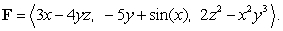 Evaluate   where   is the ellipsoid   oriented outward, and  