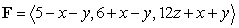 Compute   where   and   is the boundary of the tetrahedron with vertices   and   , oriented with outward-pointing normal.
