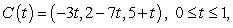 Compute the mass of the curve   if the mass density is  