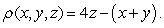 Compute the mass of the curve   if the mass density is  