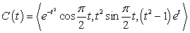 Evaluate   where C is the parametric curve   from   to   .