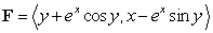 Let   . Compute   where C is the spiral    