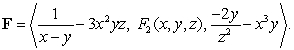 Consider the vector field   Find the formula for   so that   is conservative and  