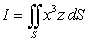 Compute the surface integral   for the surface   .