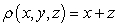 The mass of the part of the cone   with   and density   is which of the following? A)    B)    C)    D)    E)  None of the answers is correct.