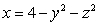 Let S denote the part of the surface   inside the cylinder   The area of S is closest to which of the following? A)    B)    C)    D)    E)   