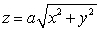 Find the surface area of the portion of the cone   within the cylinder  