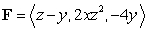 Evaluate   where   and   is the surface   oriented outward.