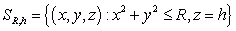 Find the flux   of the field   through the surface   oriented upward.
