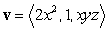 Compute the flux of water through the parabolic cylinder (oriented in the positive y-direction) S :   ,   ,   where the velocity vector is   (in   ).