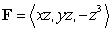 Find the flux of the vector field   through the part of the cone   beneath the plane   oriented downward.