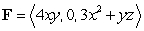 Evaluate   where   and S is the surface   oriented upward.