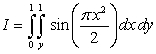 a) Change the order of integration in the integral   . b) Evaluate the integral.  