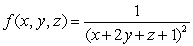 Evaluate   where   is the region enclosed by the planes   , and   .