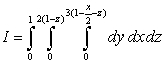 Rewrite the following integral in the order     .