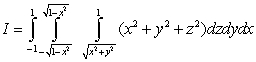Convert the following integral to cylindrical and spherical coordinates:   .
