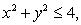 Compute the volume of the region satisfying     and  