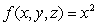 Integrate the function   over the region bounded by     and  