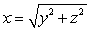 Integrate the function   over the region bounded by the cone   and the paraboloid  