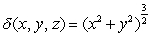 The solid in the first octant bounded by the sphere   above, by the cone   below, and by the planes   and   on the side, has a density   . Set up the integral for the mass of the solid  A) in rectangular coordinates. B) in cylindrical coordinates. C) in spherical coordinates.