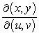 Compute the Jacobian   of the map   as a function of   and   .
