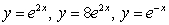Find the area bounded by the curves   and   .
