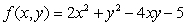 Let the functions   and   be defined as   and   Does the horizontal trace of   in the plane   intersect the vertical trace of   in the plane   If so, where do the traces intersect?