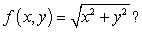 Which of the following statements hold for   A)    is continuous, and the partial derivatives   and   exist everywhere. B)    is continuous, but the partial derivatives   and   do not exist at the origin. C)    is continuous and   exists everywhere, but   does not exist at the origin. D)    and   do not exist at points   and   . E)    is not continuous at the origin.