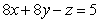 Find the point on the surface   where the tangent plane is parallel to the plane   .