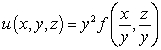 Let   be differentiable, and let   be the function   . Compute the partial derivatives   ,   , and   .