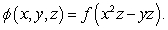 Let   be a differentiable function, and let   be the function   Compute   at   .