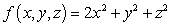 Find the global minimum and maximum of   subject to the constraints   and   .
