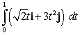 Evaluate the definite integrals. A)    B)  