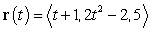 Find a point on the curve   where the tangent line is parallel to the plane   .