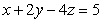 Find a point on the curve   where the tangent line is parallel to the plane   .