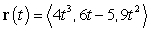 The points on the curve   , where the tangent line is perpendicular to the plane   , are: A)    . B)    . C)    and   . D)    and   . E)  There are no such points.