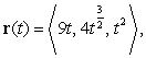 Find the arc length parametrization of the curve     .