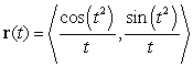 The position of a particle is given by   ,   . What is the limit of the particle's speed as  