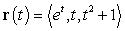 Find the unit normal vector   , the curvature   , and the center of the osculating circle at   , for the curve   .