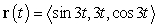 Find the unit normal vector to   at   .