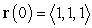 A particle has acceleration   , initial velocity   , and initial velocity   . Decompose   into tangential and normal components.