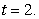 A particle's position at time   is given by   . Find   at  