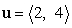 Find   and   such that   is a unit vector parallel to   where   and   .